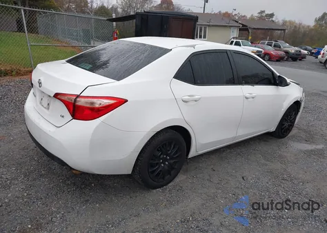 2017 Toyota Corolla Le z USA, uszkodzony, nr VIN 5YFBURHE1HP578451
